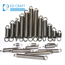 custom small Stainless Steel Extension Tension Spring with Double Hooks